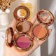 two-color eye shadow pumpkin color earth color matte gold glitter eye shadow palette student waterproof niche two-color eye shadow pumpkin color earth color matte gold glitter eye shadow palette student waterproof niche