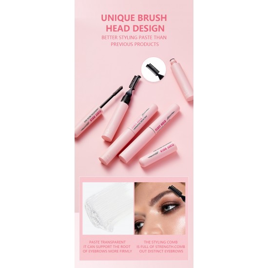 natural three-dimensional eyebrow cream cross-border double-headed eyebrow comb eyebrow styling cream natural three-dimensional eyebrow cream cross-border double-headed eyebrow comb eyebrow styling cream