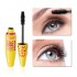 Banana Yellow Tube Leopard Print Slim and Thick Curved Three-dimensional Mascara